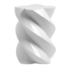 &klevering Table d'appoint Pillar Marshmallow > Tables Basses & D'appoint