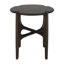 Ethnicraft Table d'appoint Polished Imperfect en acajou - Marron > Tables Basses & D'appoint