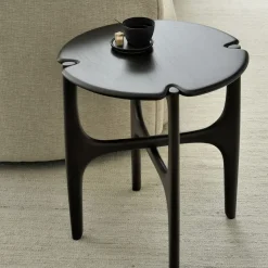 Ethnicraft Table d'appoint Polished Imperfect en acajou - Marron > Tables Basses & D'appoint
