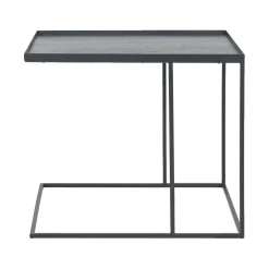 Ethnicraft Table d'appoint Square en métal - Noir > Tables Basses & D'appoint
