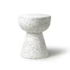 HK Living Table d'appoint Terrazzo - Blanc > Tables Basses & D'appoint