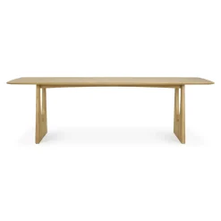 Ethnicraft Table Geometric en chêne - L 250 cm > Tables À Manger