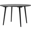 And Tradition Table In between Chêne teinté noir SK4 -120 cm > Tables À Manger