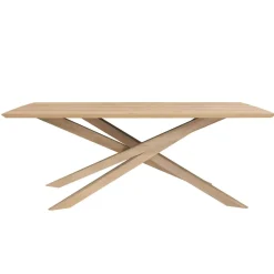 Ethnicraft Table Mikado en chêne - L 203 cm > Tables À Manger