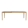 Ethnicraft Table à rallonge Bok en chêne - L 140/220 cm > Tables|Tables À Manger