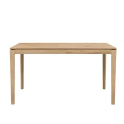 Ethnicraft Table à rallonge Bok en chêne - L 140/220 cm > Tables|Tables À Manger