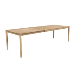 Ethnicraft Table à rallonge Bok en chêne - L 180/280 cm > Tables|Tables À Manger
