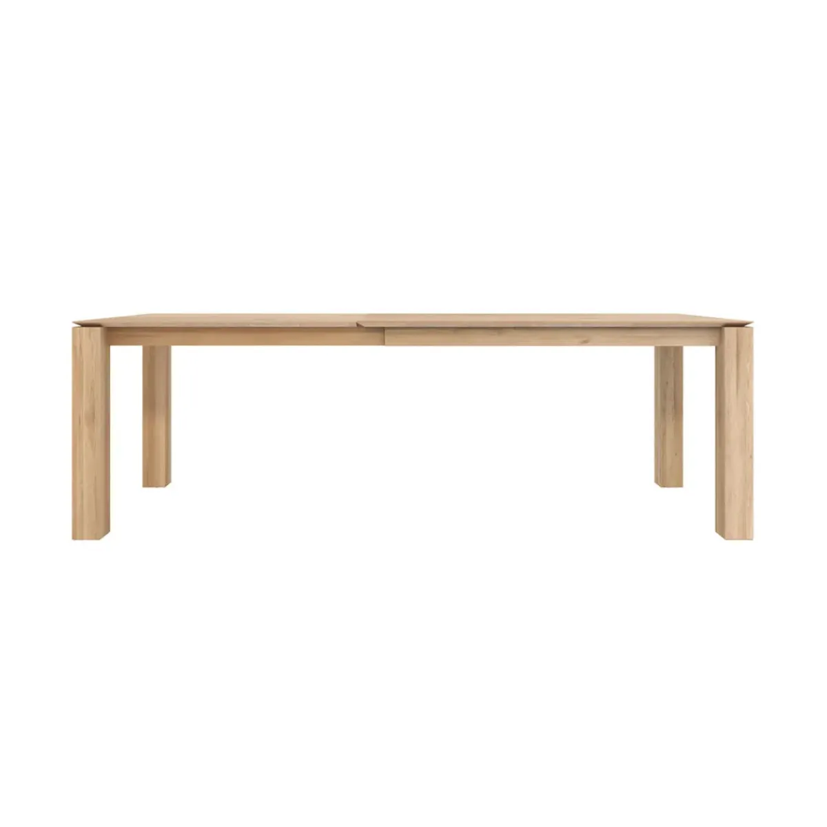 Ethnicraft Table à rallonge Slice en chêne - 160/240 cm > Tables À Manger