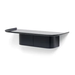 Hay Étagère murale Korpus - l 60 x p 25 x h 14 cm - Bleu Nuit > Etagères