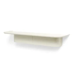 Hay Étagère murale Korpus - l 90 x p 25 x h 14 cm - Crème > Etagères