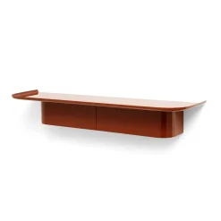 Hay Étagère murale Korpus - l 90 x p 25 x h 14 cm - Rouge brique > Etagères