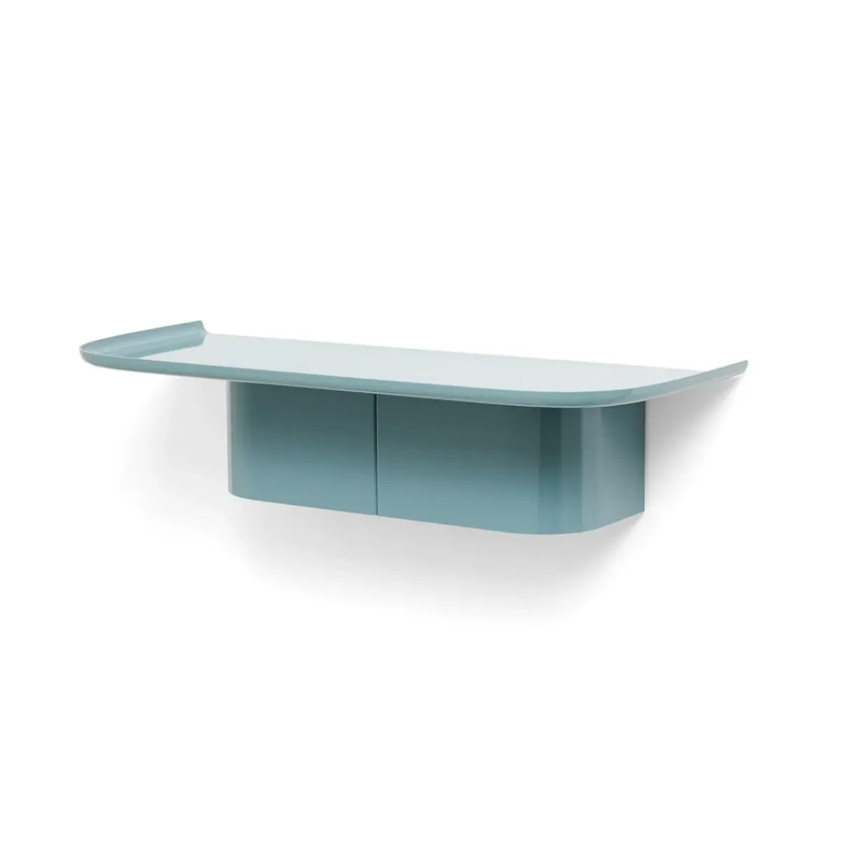 Hay Étagère murale Korpus - l 60 x p 25 x h 14 cm - Sea > Etagères