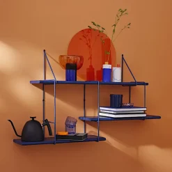 Studio Hausen Étagère Shrink - Bleu Denim > Rangements|Etagères