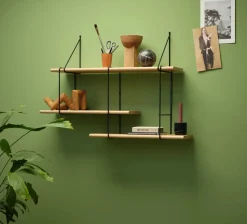 Studio Hausen Étagère Shrink - Chêne > Rangements|Etagères