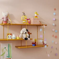 Studio Hausen Étagère Shrink - Jaune > Rangements|Etagères