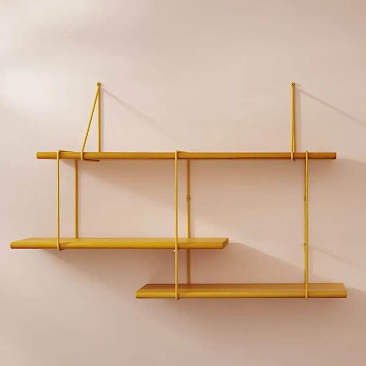 Studio Hausen Étagère Shrink - Jaune > Rangements|Etagères
