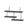 Studio Hausen Étagère Shrink - Noir > Rangements|Etagères