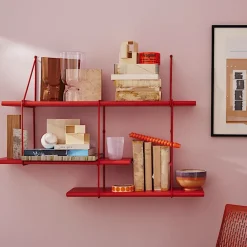 Studio Hausen Étagère Shrink - Rouge Homard > Rangements|Etagères