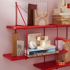 Studio Hausen Étagère Shrink - Rouge Homard > Rangements|Etagères
