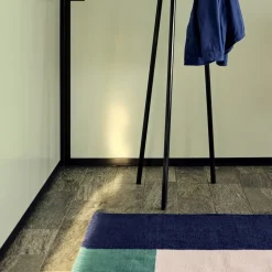 Hay Tapis Ethan Cook Flat Works - 170 x 240 cm - Carreaux Vert Pêche > Tapis