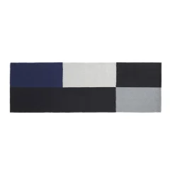 Hay Tapis Ethan Cook Flat Works - 80 x 250 cm - Noir Bleu > Tapis