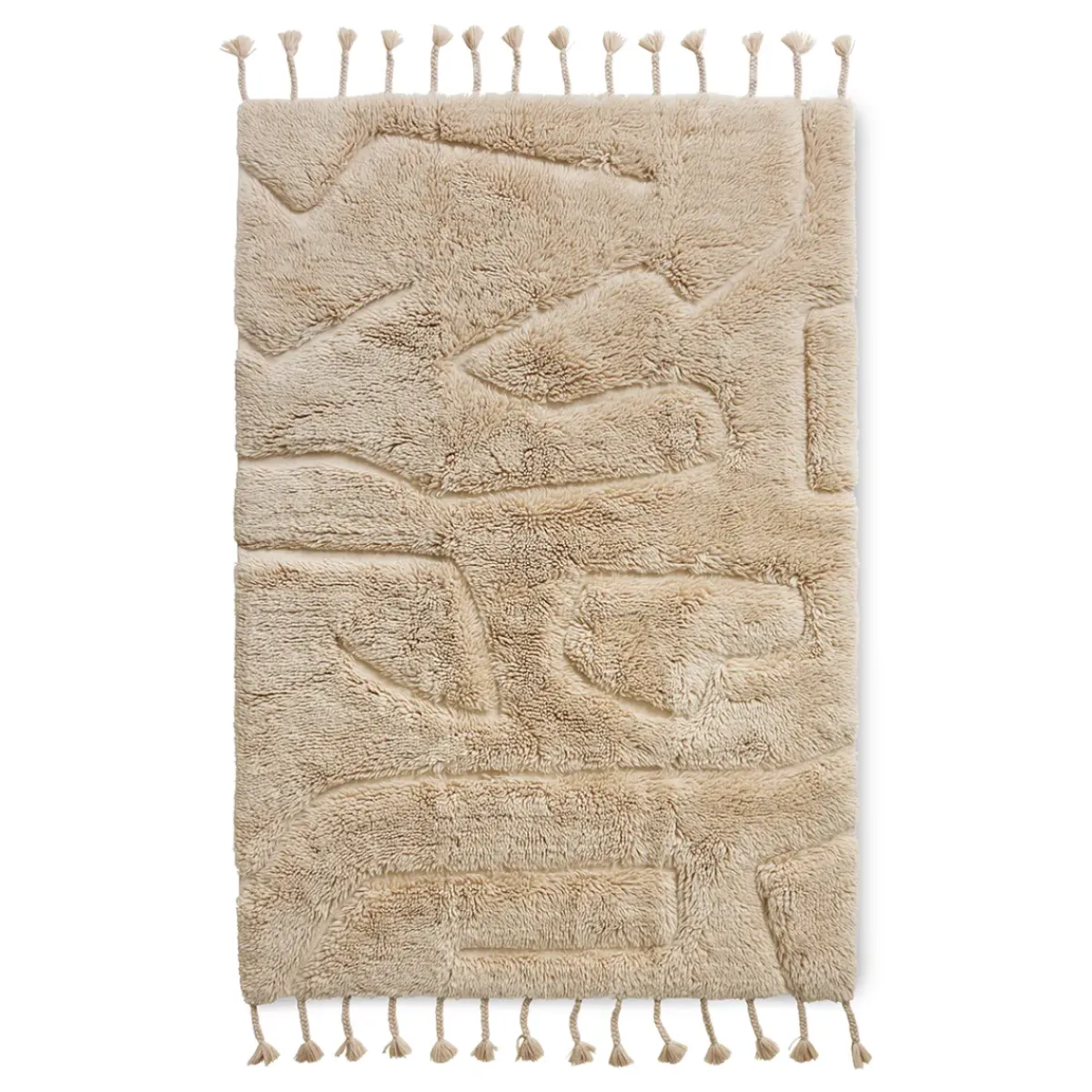 HK Living Tapis Limitless en laine - 140 x 200 cm > Tapis