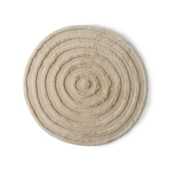 HK Living Tapis rond - Crème > Tapis