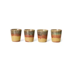 HK Living Tasse à Café Cove 70's - Ø 7,5 cm > Tasses & Mugs