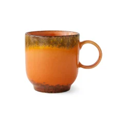 HK Living Tasse à Café Céramique 70'S Liberica - 10.8 cm x 7.5 cm x 8 cm > Tasses & Mugs