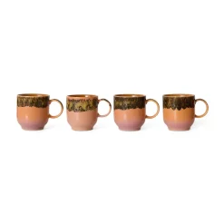 HK Living Tasse à Cafe Lush 70's - 10,8 x 7,5 cm > Tasses & Mugs