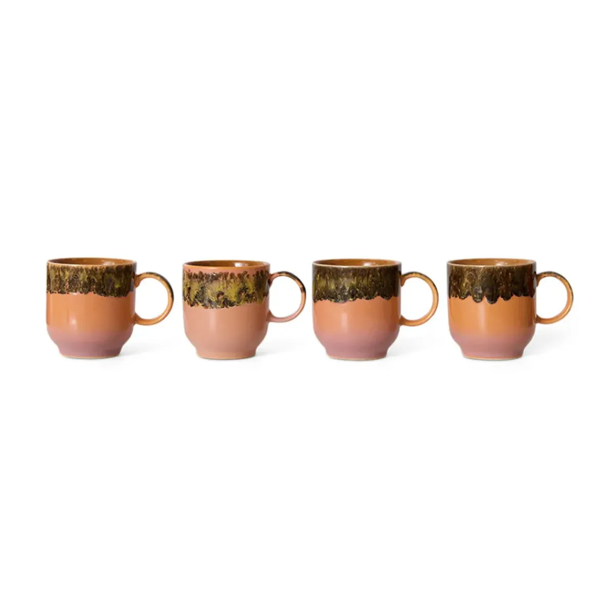 HK Living Tasse à Cafe Lush 70's - 10,8 x 7,5 cm > Tasses & Mugs