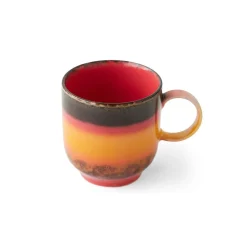 HK Living Tasse à Café en Céramique 70'S Excelsa - 10.8 x 7.5 x 8 cm > Tasses & Mugs