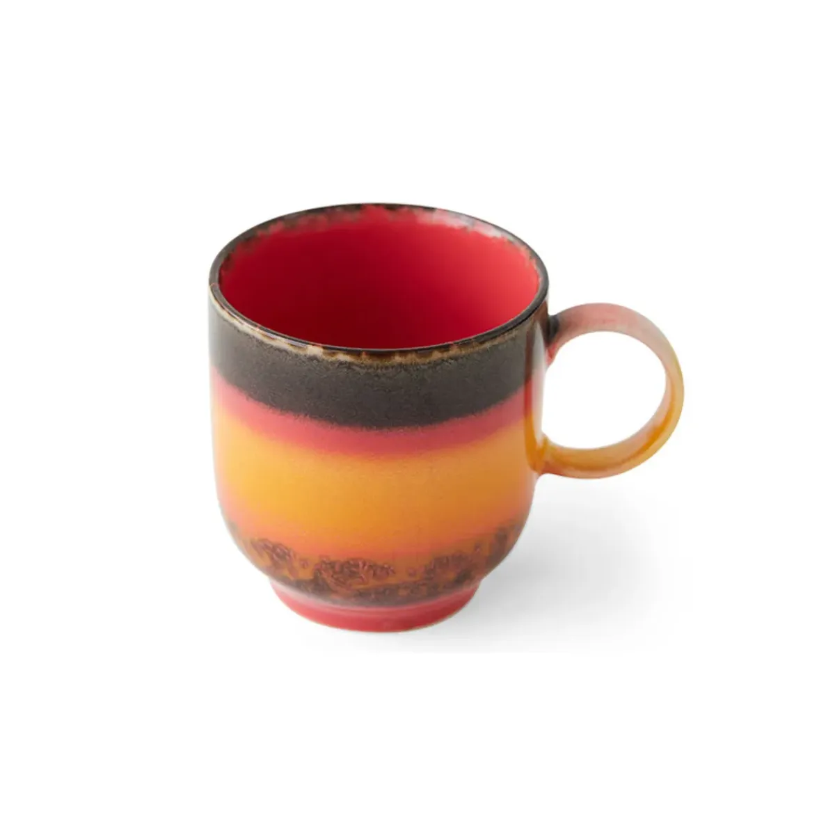 HK Living Tasse à Café en Céramique 70'S Excelsa - 10.8 x 7.5 x 8 cm > Tasses & Mugs