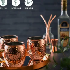 Sélectionné par Fleux Tasse À Cocktail Moscow Mule Cooper > Tasses & Mugs
