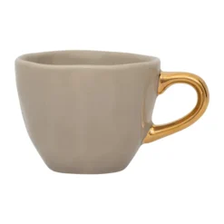 Urban Nature Culture Tasse à espresso Good Morning en céramique Ø 6,3 cm - Gris > Tasses & Mugs