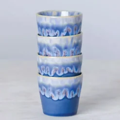 Sélectionné par Fleux Tasse Espresso Grespresso en grès céramique - Denim > Tasses & Mugs