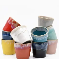 Sélectionné par Fleux Tasse Espresso Grespresso en grès céramique - Denim > Tasses & Mugs
