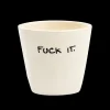 Sélectionné par Fleux Tasse Expresso Fuck It - Blanc > Tasses & Mugs