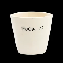 Sélectionné par Fleux Tasse Expresso Fuck It - Blanc > Tasses & Mugs
