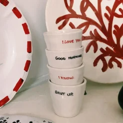 Anna + Nina Tasse Expresso Good morning - Blanc > Tasses & Mugs