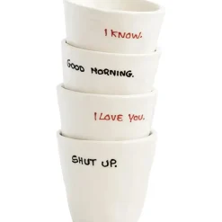 Sélectionné par Fleux Tasse à expresso I Love You - Blanc > Tasses & Mugs
