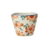 Rice Tasse expresso ovale Fleurs Oranges Vintage en céramique > Tasses & Mugs
