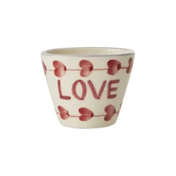 Rice Tasse expresso ovale Love en céramique > Tasses & Mugs