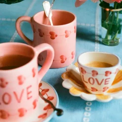 Rice Tasse expresso ovale Love en céramique > Tasses & Mugs