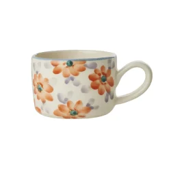 Rice Tasse Fleurs Oranges en céramique > Tasses & Mugs