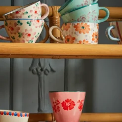 Rice Tasse à fleurs roses en céramique > Tasses & Mugs