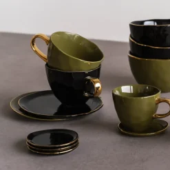 Urban Nature Culture Tasse Good Morning en porcelaine - Noir > Tasses & Mugs