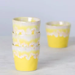 Sélectionné par Fleux Tasse Grespresso en grès céramique - Jaune > Tasses & Mugs