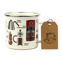 Sélectionné par Fleux Tasse émail Café > Tasses & Mugs