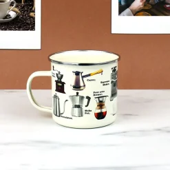 Sélectionné par Fleux Tasse émail Café > Tasses & Mugs